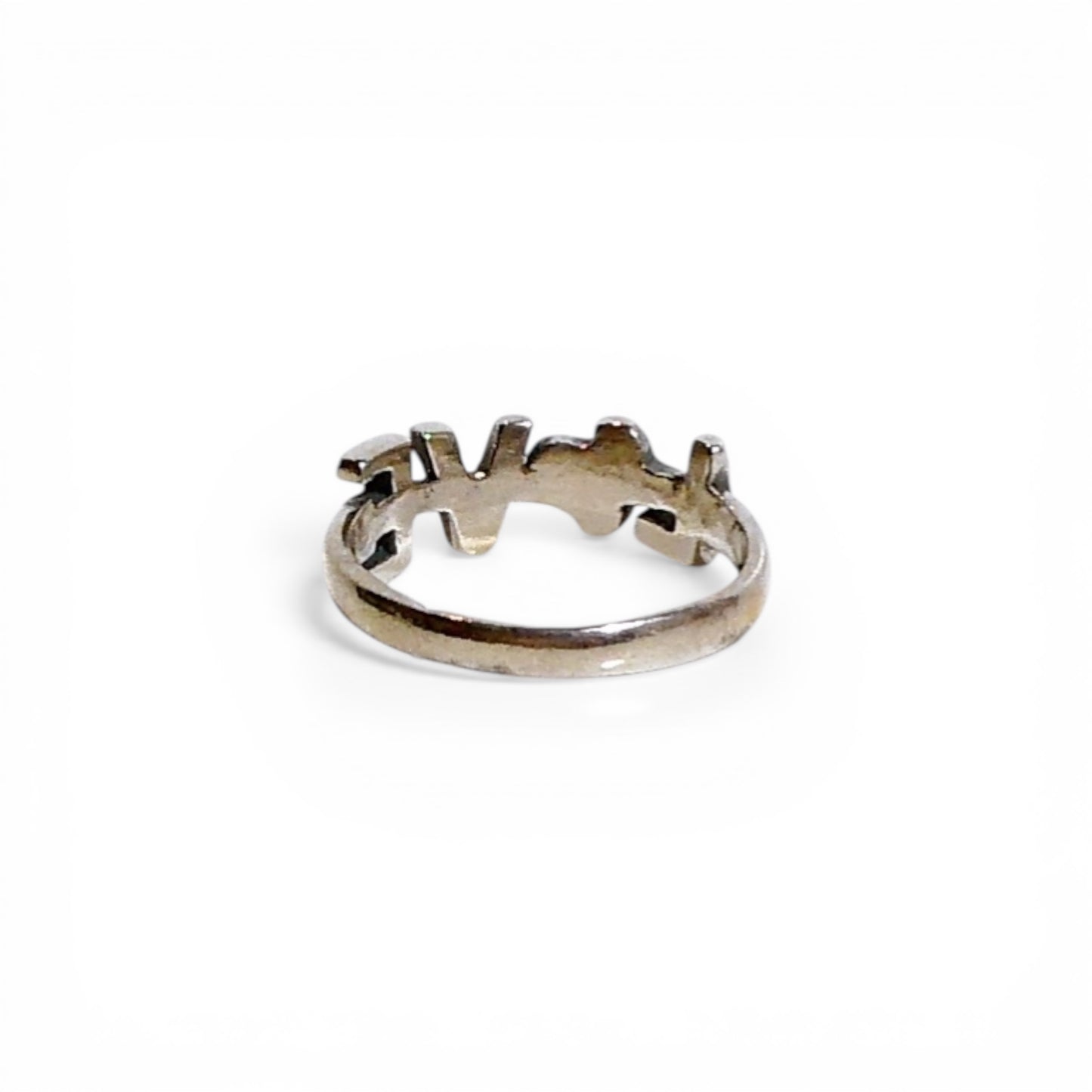 Texas State Love Ring in Sterling Silver
