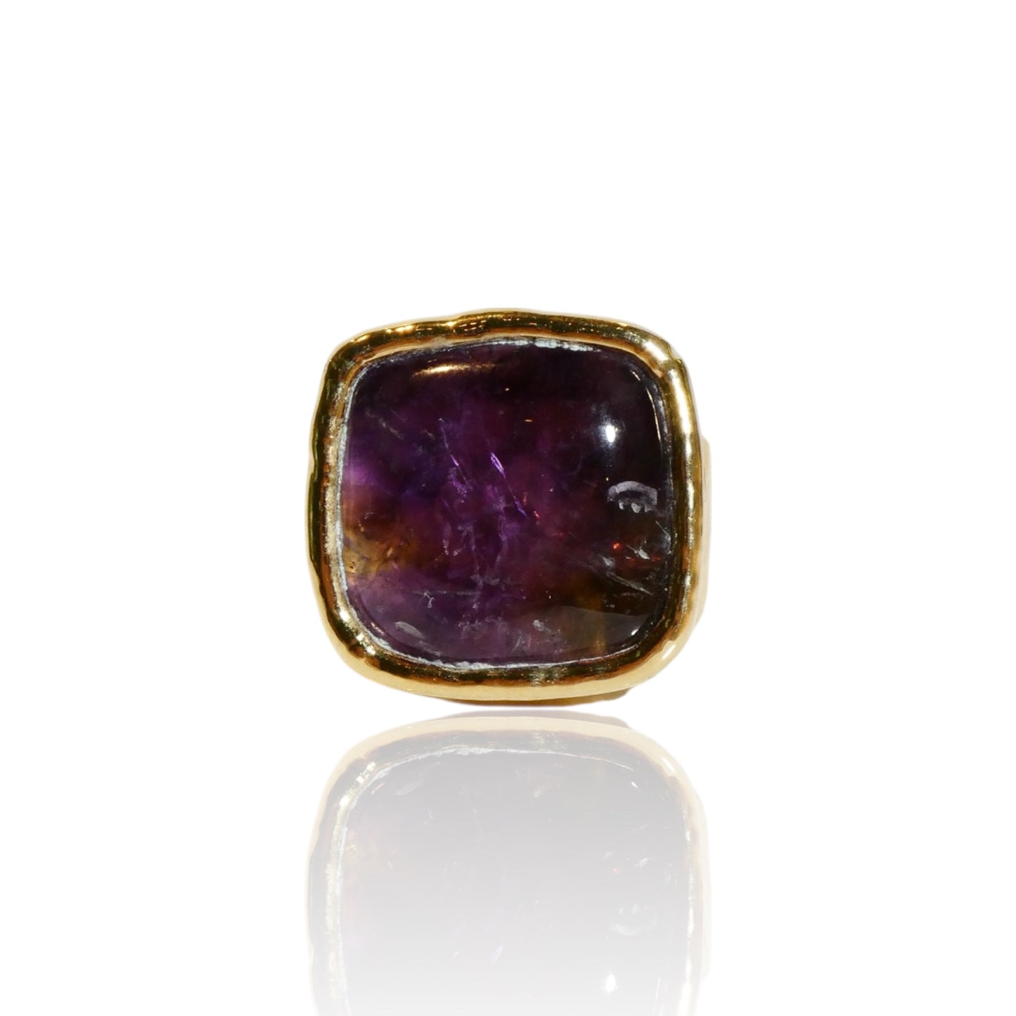 Square Amethyst Ring