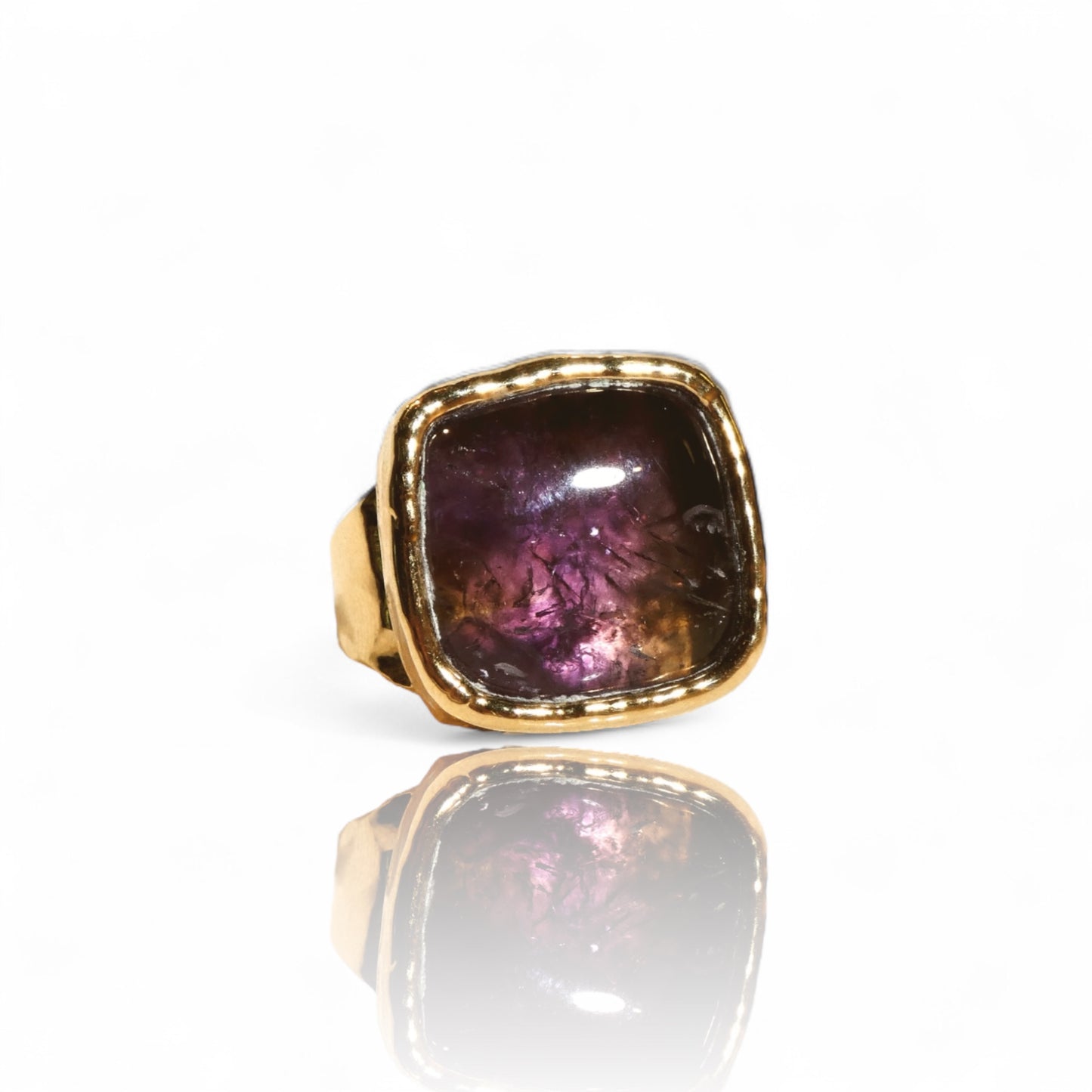 Square Amethyst Ring