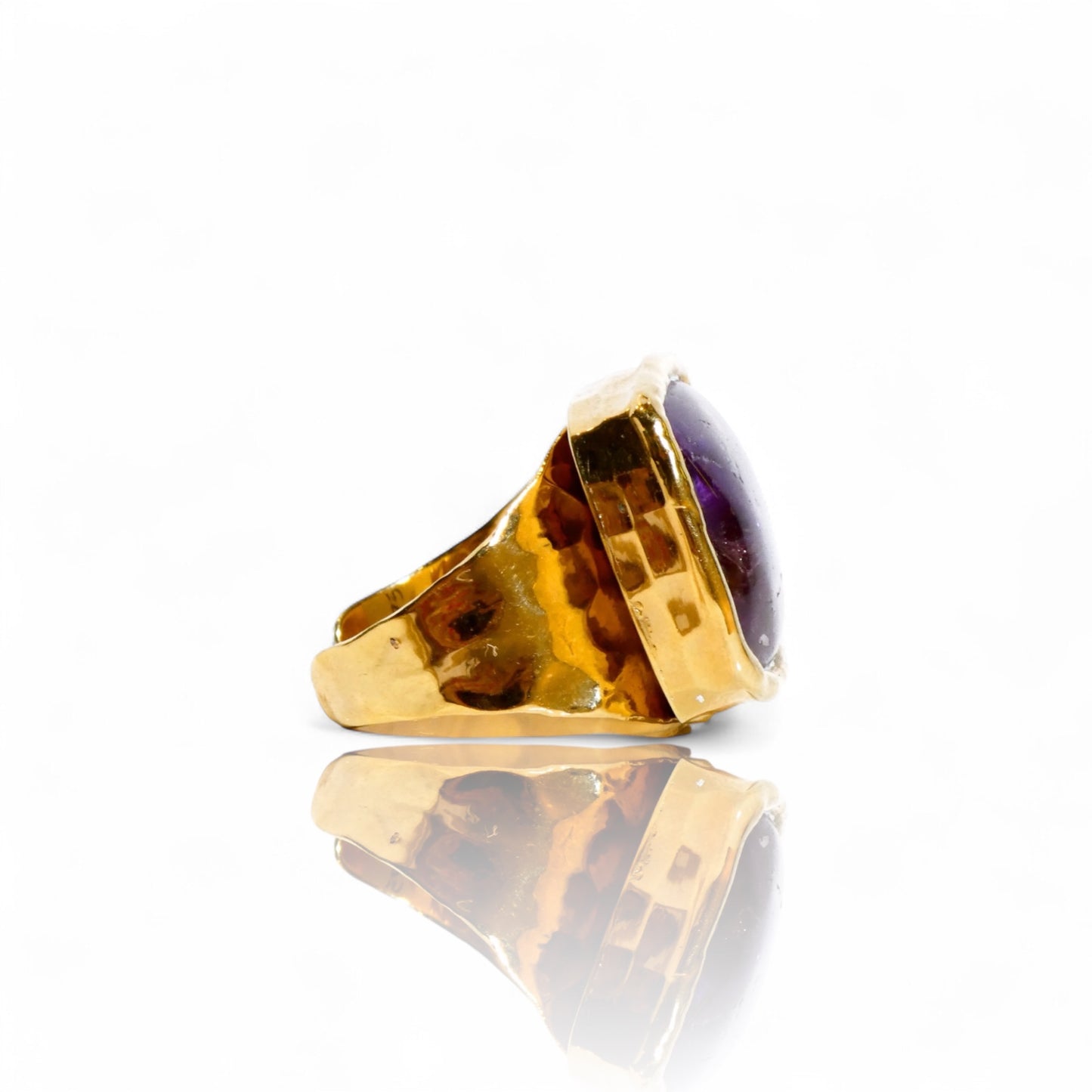 Square Amethyst Ring