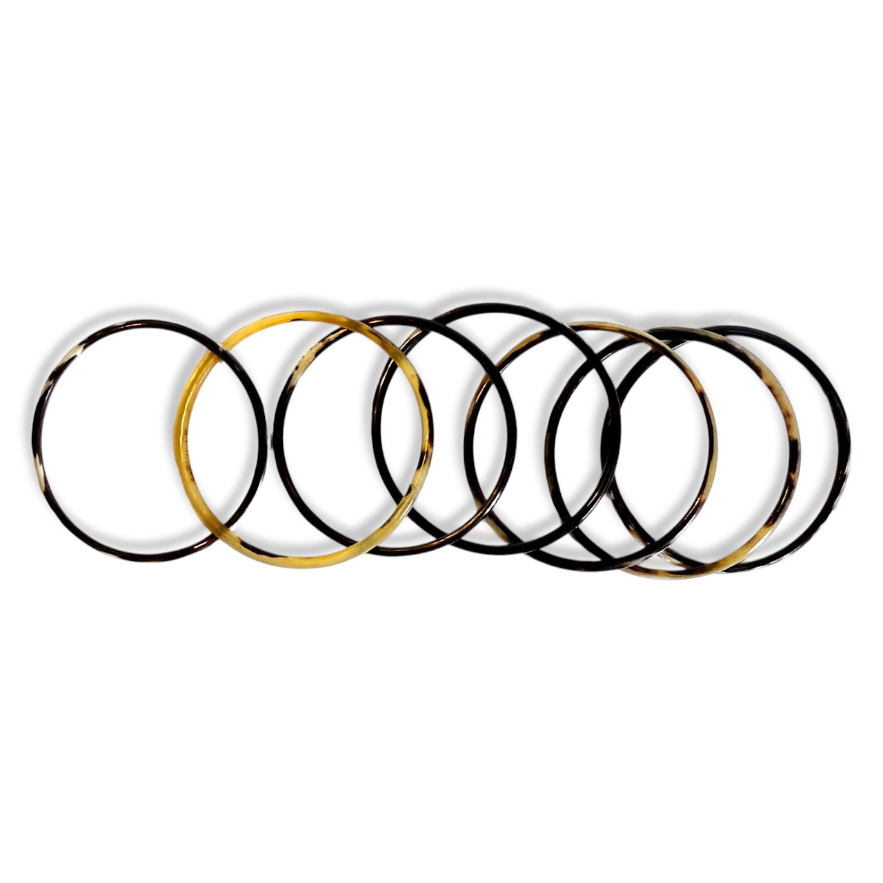 Skinny Horn Bangle Bracelet