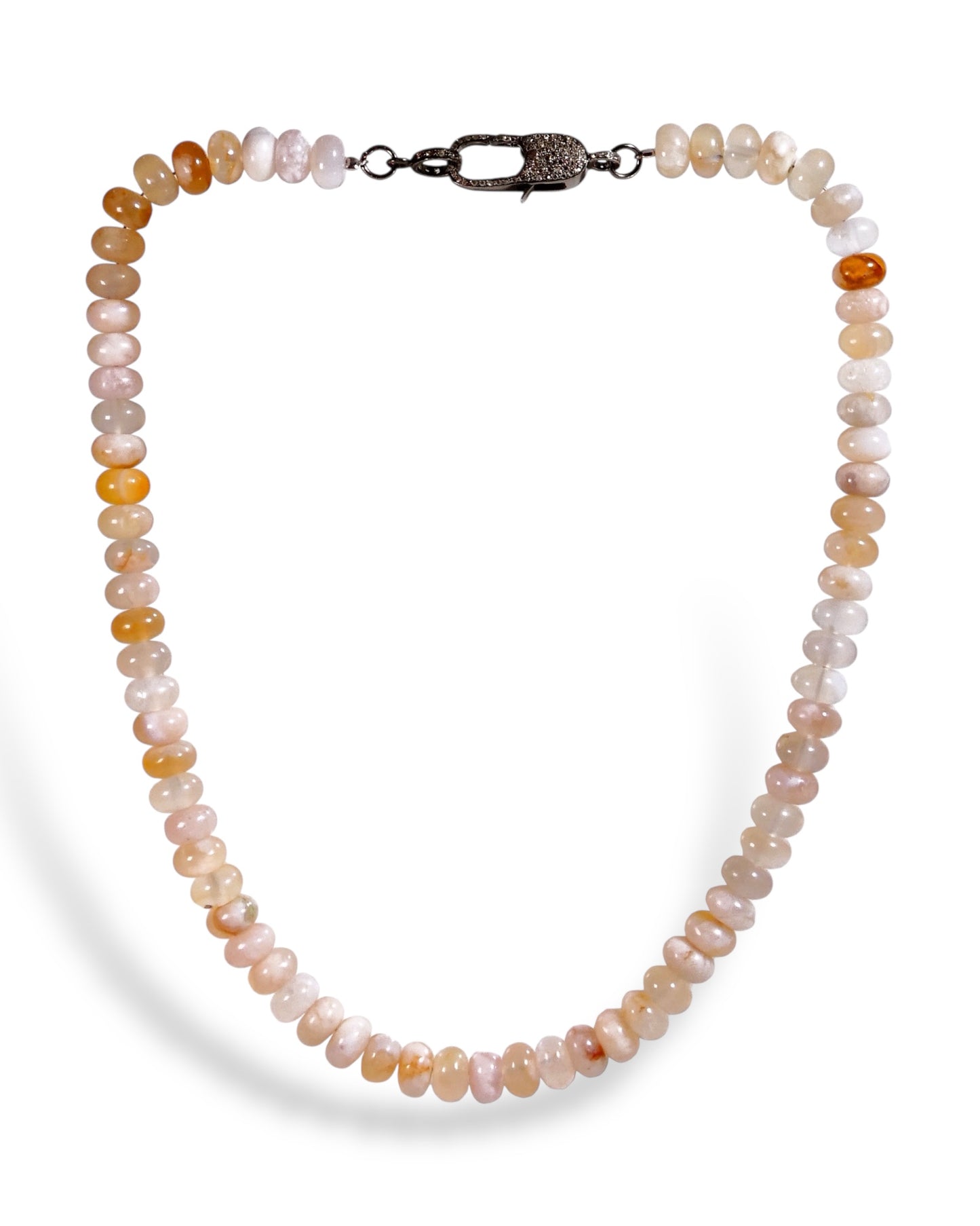 NEW Pink Aventurine Candy Necklace