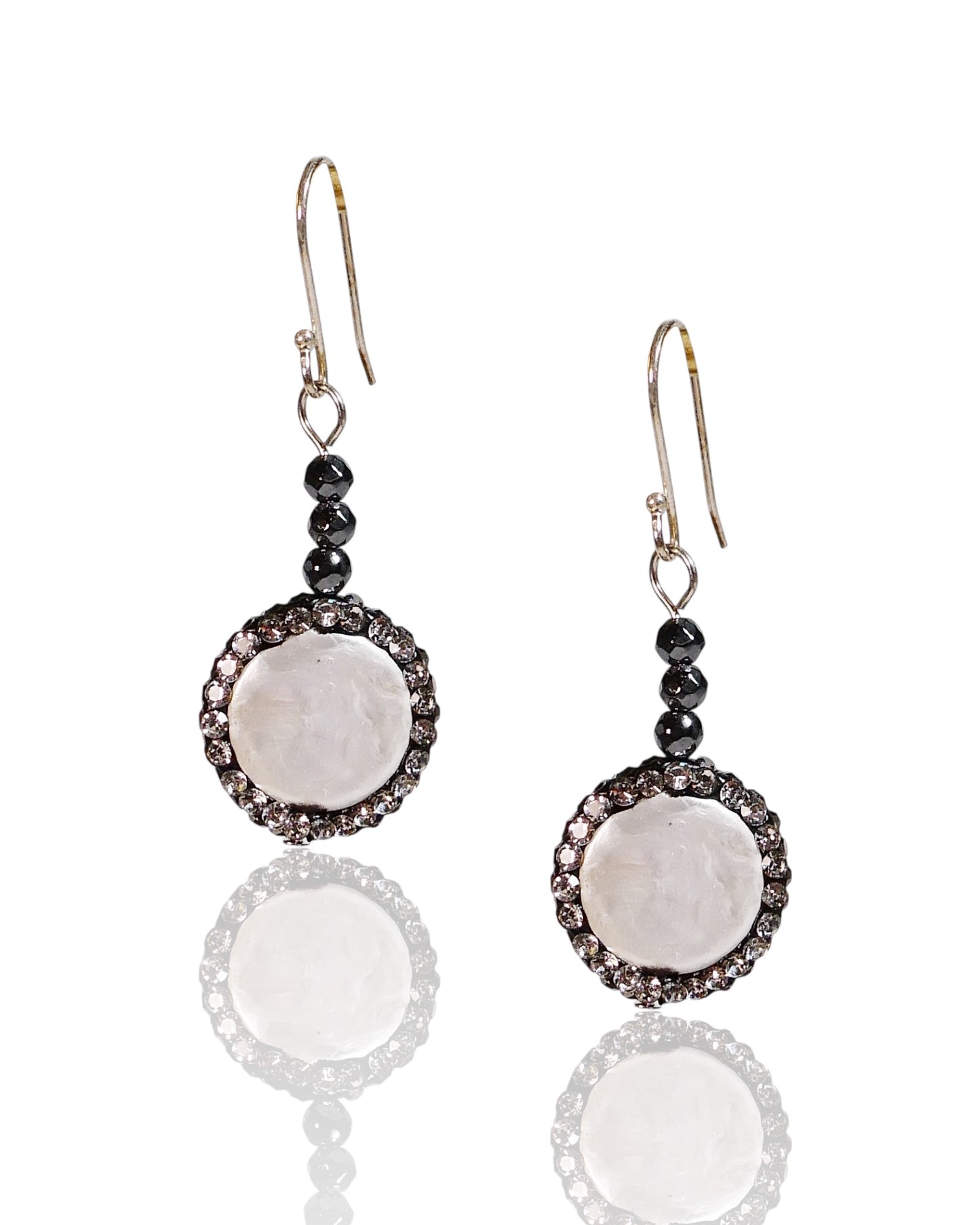NEW Gemstone and Crystal Dangle Earrings (More Colors)