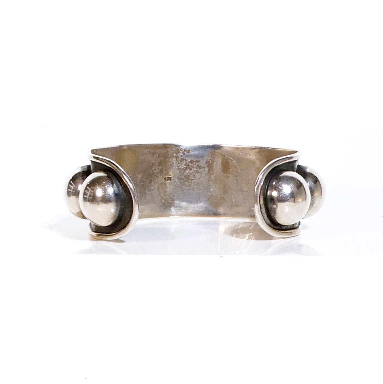 NEW Sterling Silver XL Ball Cuff