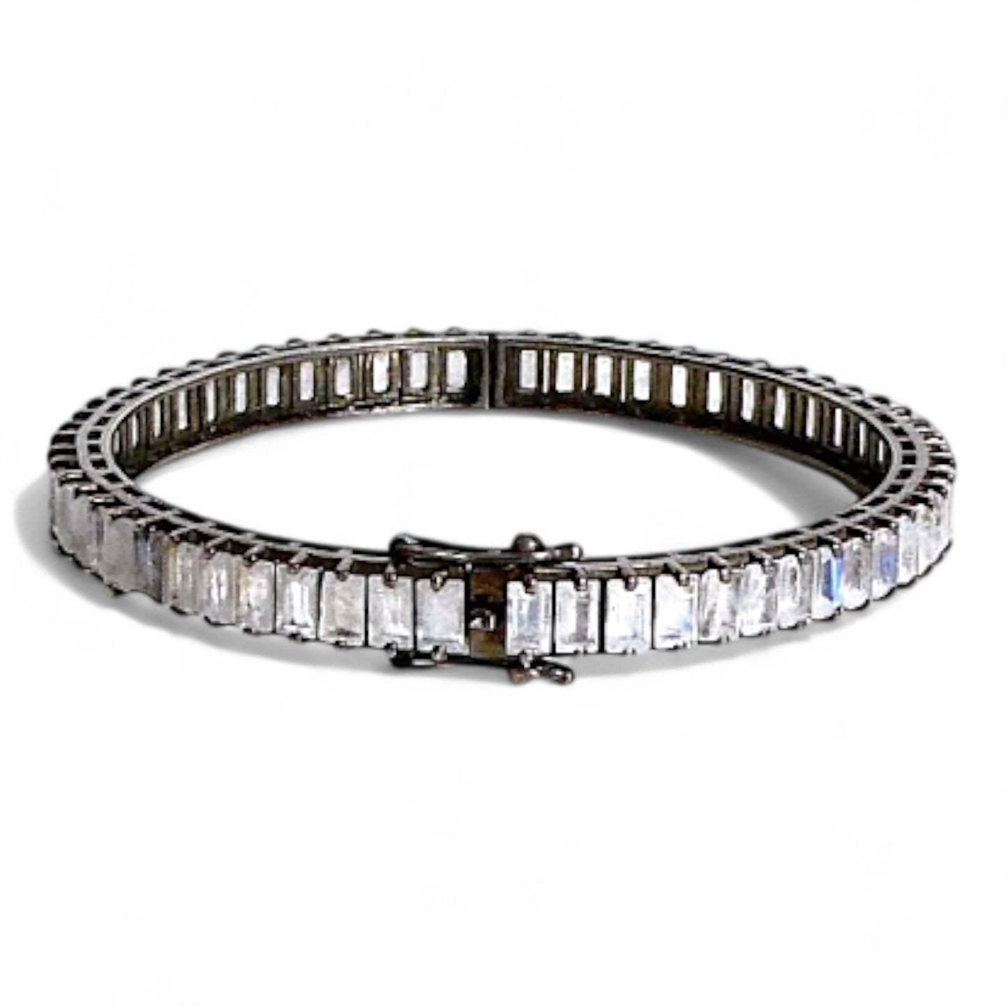 NEW Rainbow Moonstone Bangle Bracelet