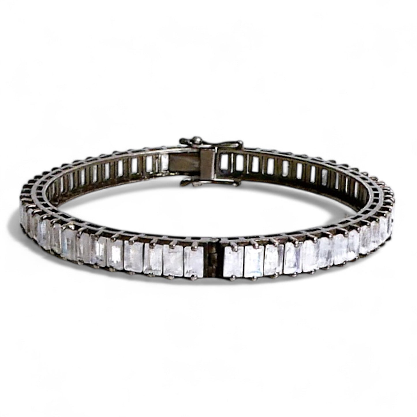 NEW Rainbow Moonstone Bangle Bracelet