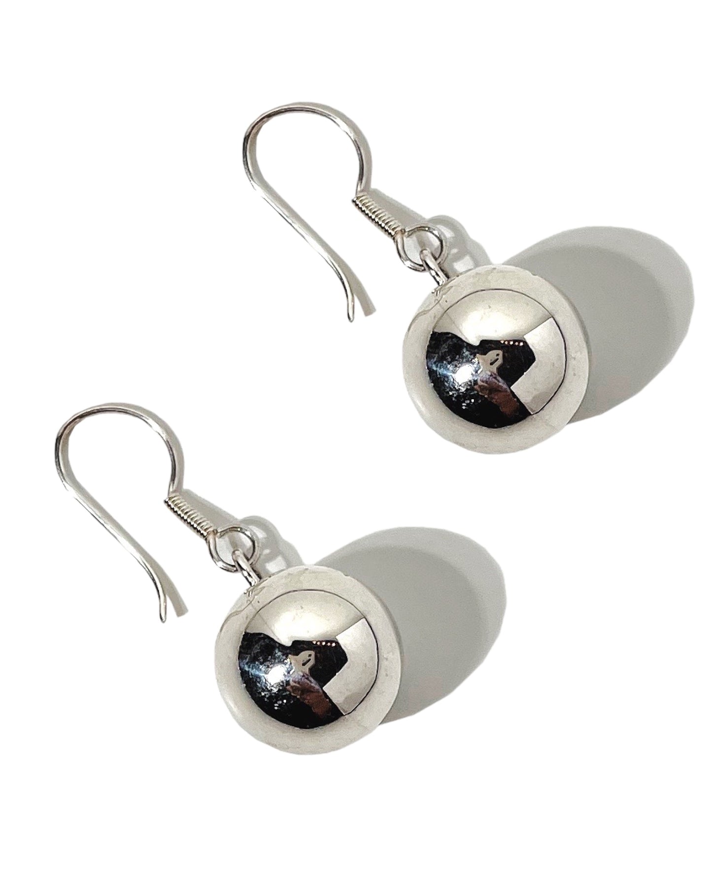 Small Sterling Silver Ball Earrings