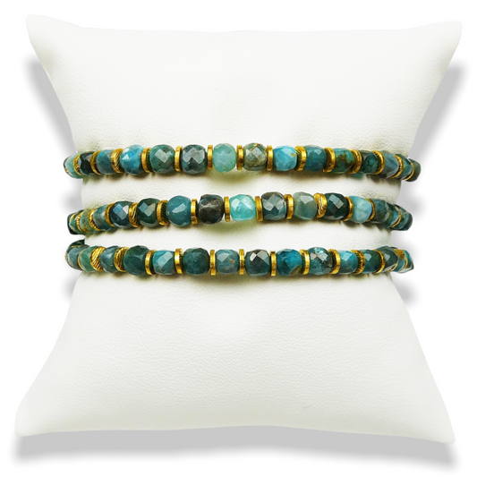 One Sapphire Natural Gemstone Bracelet