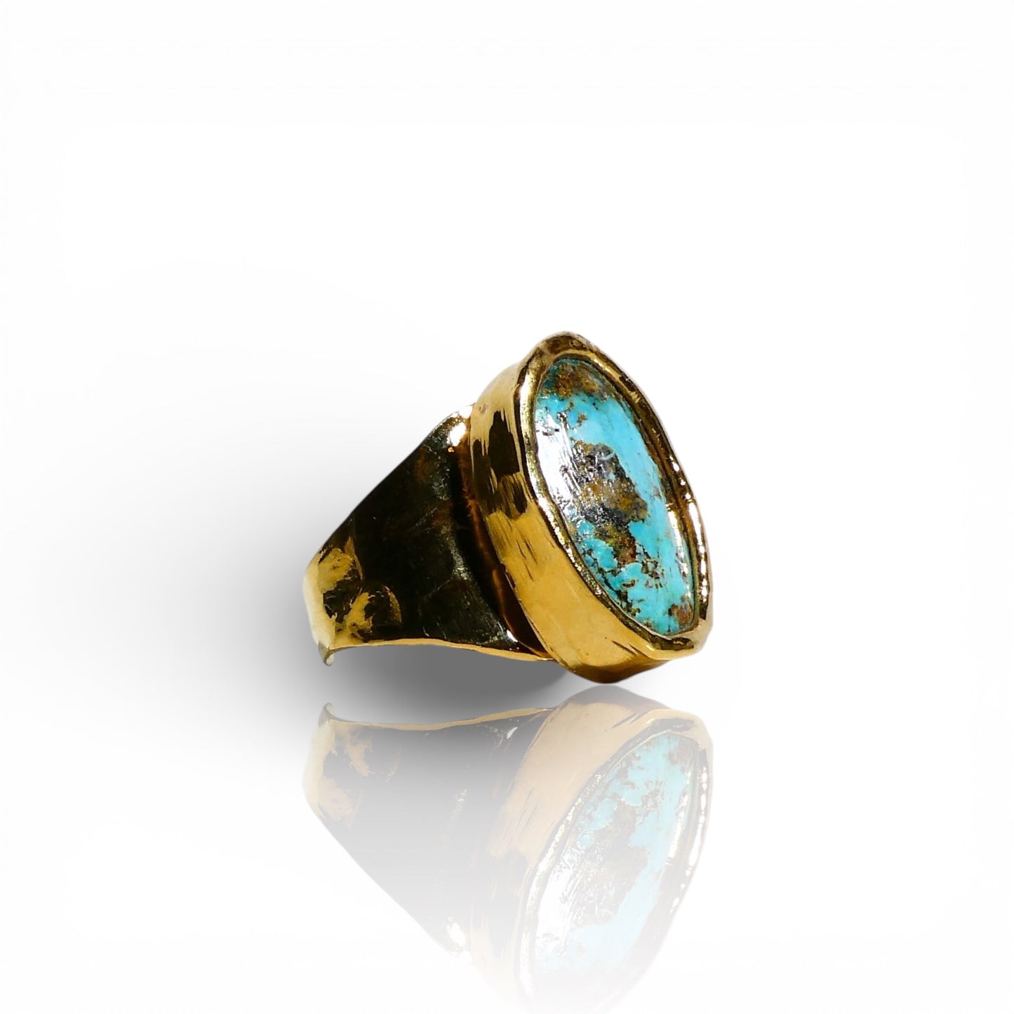 Oval Royston Turquoise Ring