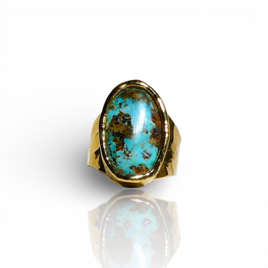 Oval Royston Turquoise Ring