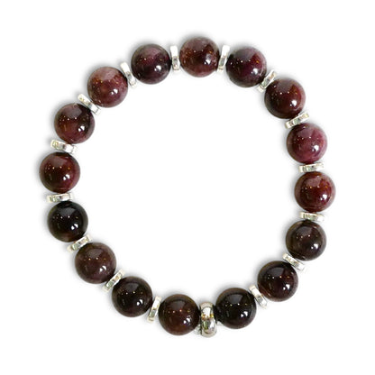 NEW Men’s Natural Gemstone Beaded Stretch Bracelet