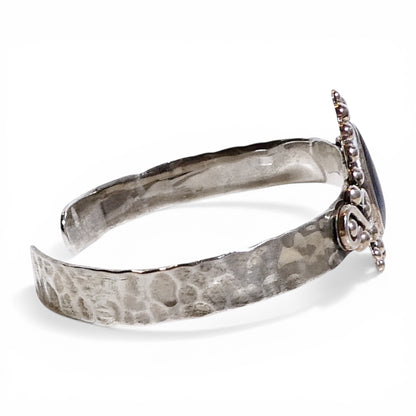 Abalone Shell Sterling Silver 925 Cuff Bracelet