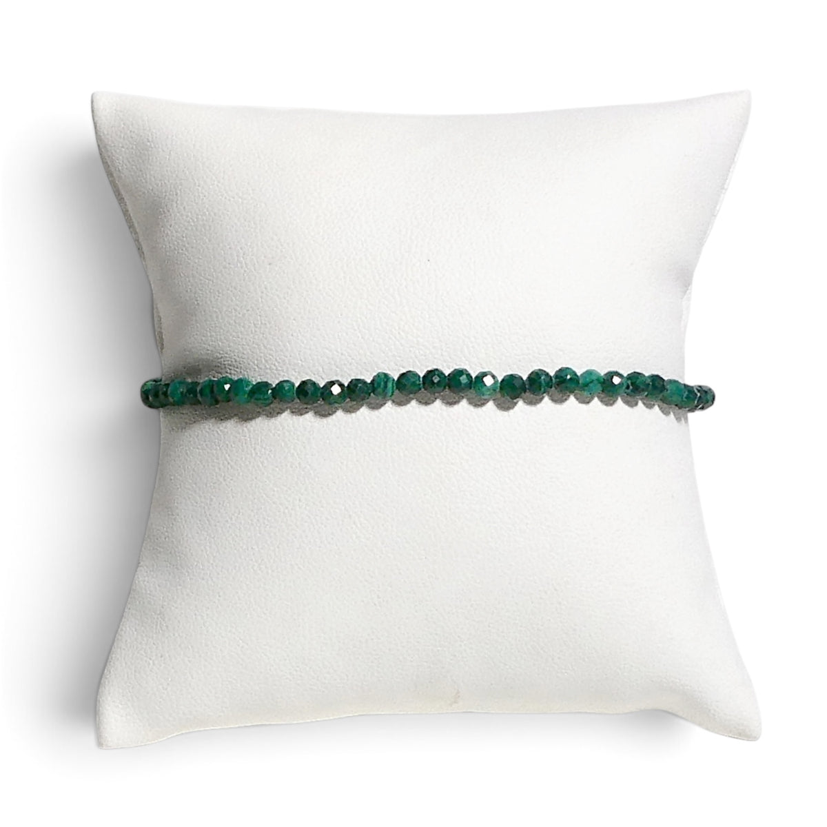 Dainty Faceted Gemstone Stacking Bracelet