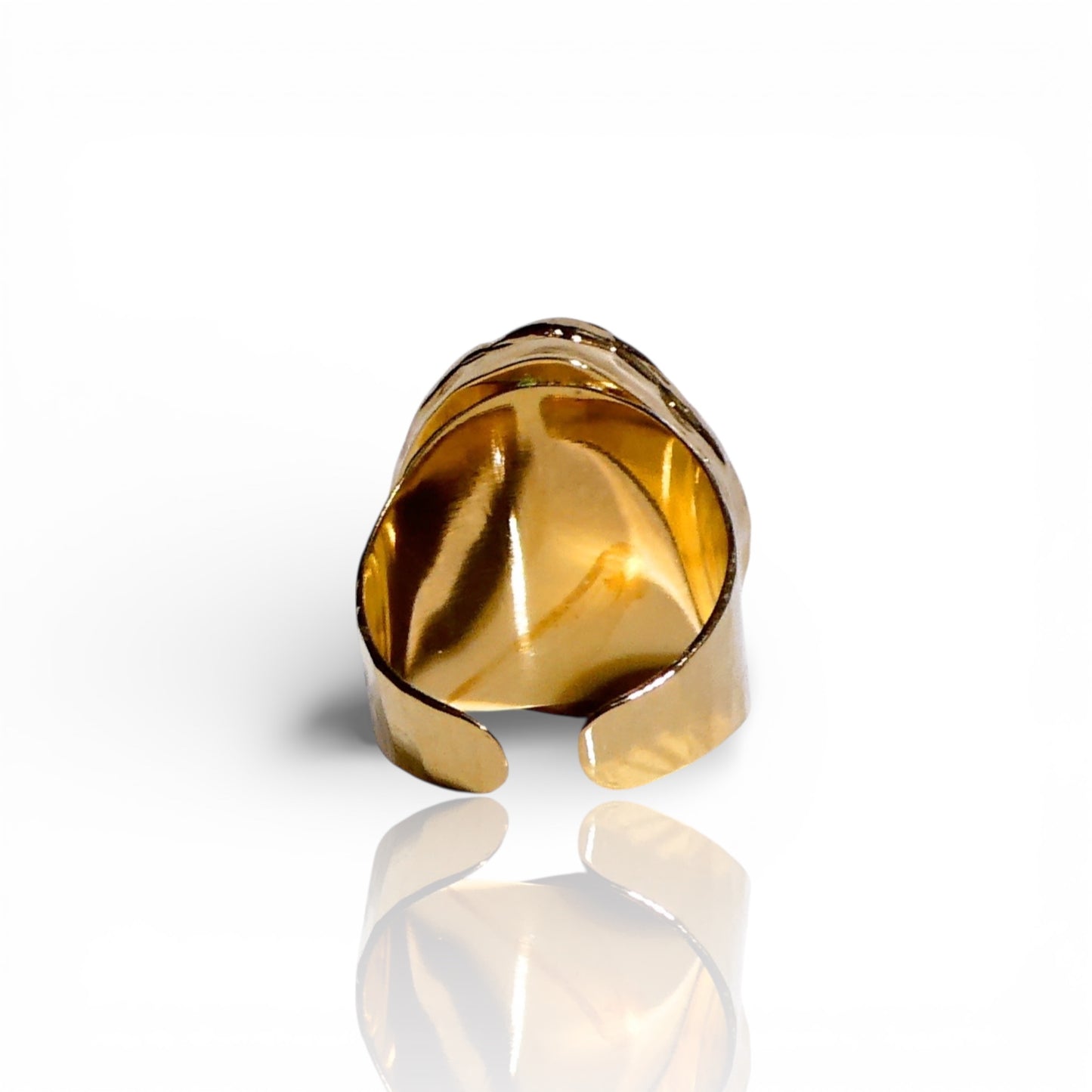 Teardrop Baroque Pearl Ring