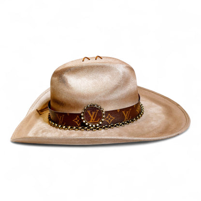 LV Cowboy Hat in Mocha