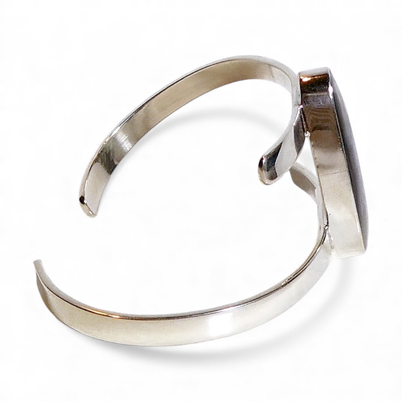 Abalone Shell Inlay Cuff Bracelet