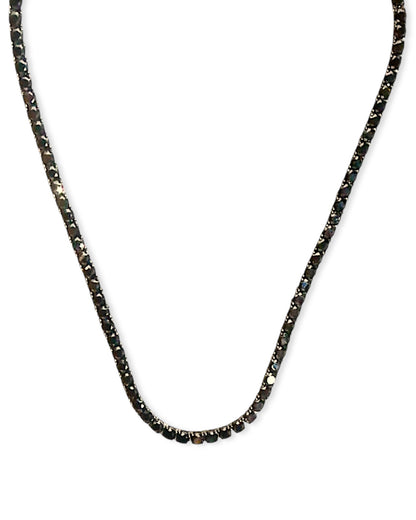 Onyx 16” 4mm Tennis Necklace