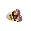 Pink Sapphire Two-Stone Ring