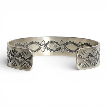 Golden Hills Turquoise Etched Cuff Bracelet