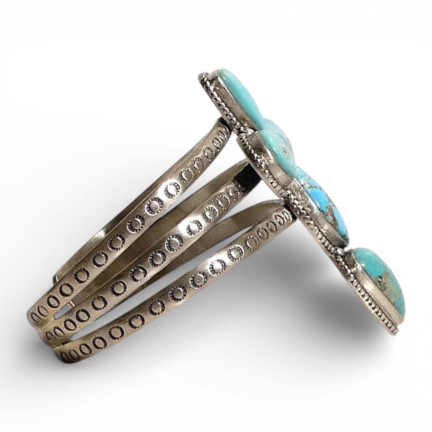 Royston Turquoise Cross Cuff Bracelet