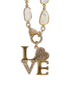 Love Letters Pendant with Diamond Heart