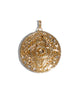 Filigree Star Domed Pendant with Diamonds