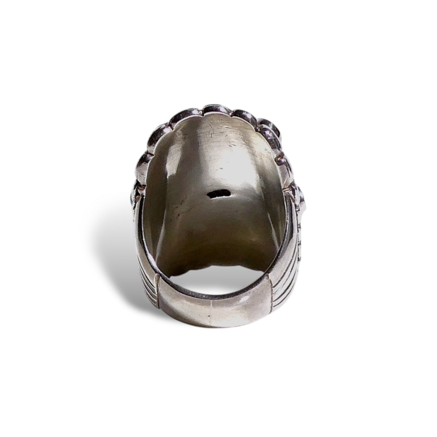 Red Coral and Turquoise Statement Ring