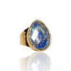 NEW Azurite Teardrop Ring