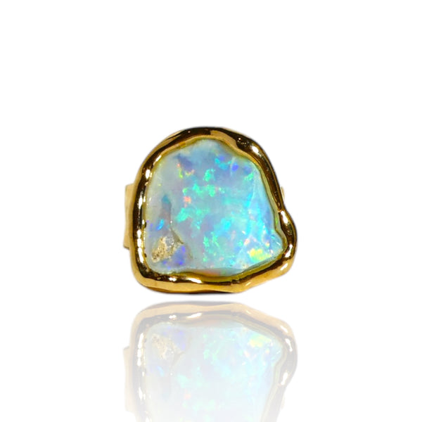 NEW Blue Fire Opal Ring