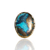 NEW Large Natural Turquoise Ring