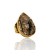 NEW Black Rutilated Quartz Ring