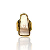 NEW Rectangular Mother of Pearl Ring