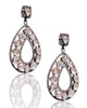 NEW Sliced Diamond Teardrop Earrings