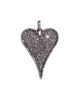 NEW Pave Diamond Heart Pendant