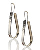 NEW Hammered Sterling Silver Teardrop Earrings