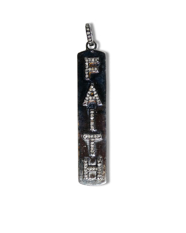 NEW Pave Diamond Faith Pendant