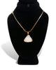 NEW Natural Rainbow Moonstone Triangle Pendant