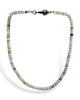 NEW Amazonite Candy Necklace with Black Diamond Clasp