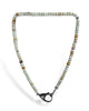 NEW Amazonite Candy Necklace with Black Diamond Clasp