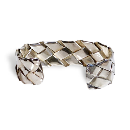 NEW Sterling Silver Braided Cuff