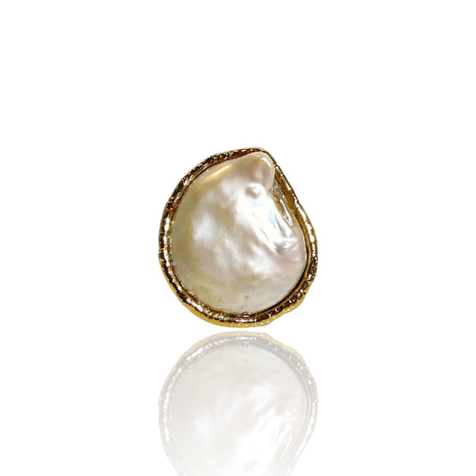 Natural Baroque Pearl Ring
