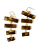 Gemstone Mobile Drop Earrings on Sterling Silver gold fill