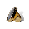 Gold Beautiful Labradorite Teardrop Ring