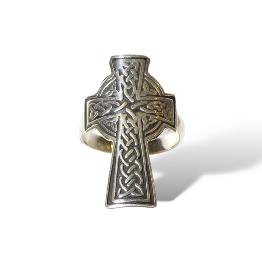 Sterling Silver Cross Ring