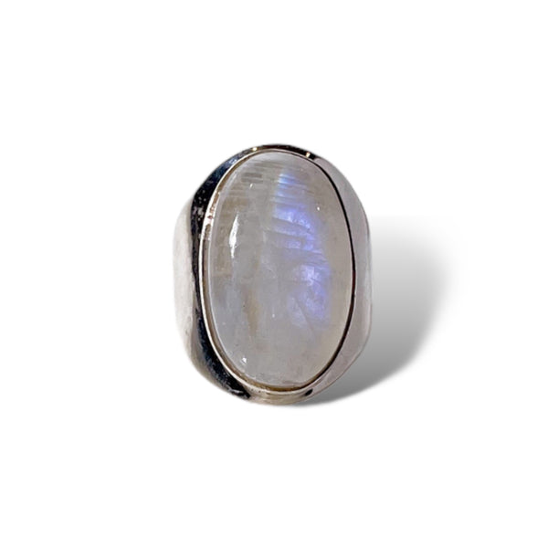 Sterling Silver 925 Moonstone Ring