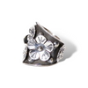 Floral Ring in Sterling Silver 925