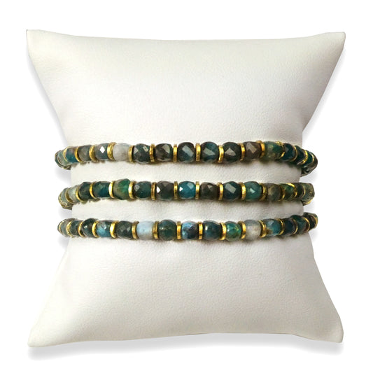 One Sapphire Natural Gemstone Bracelet