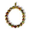 Pink and Green Ruby's Natural Gemstone Bracelet