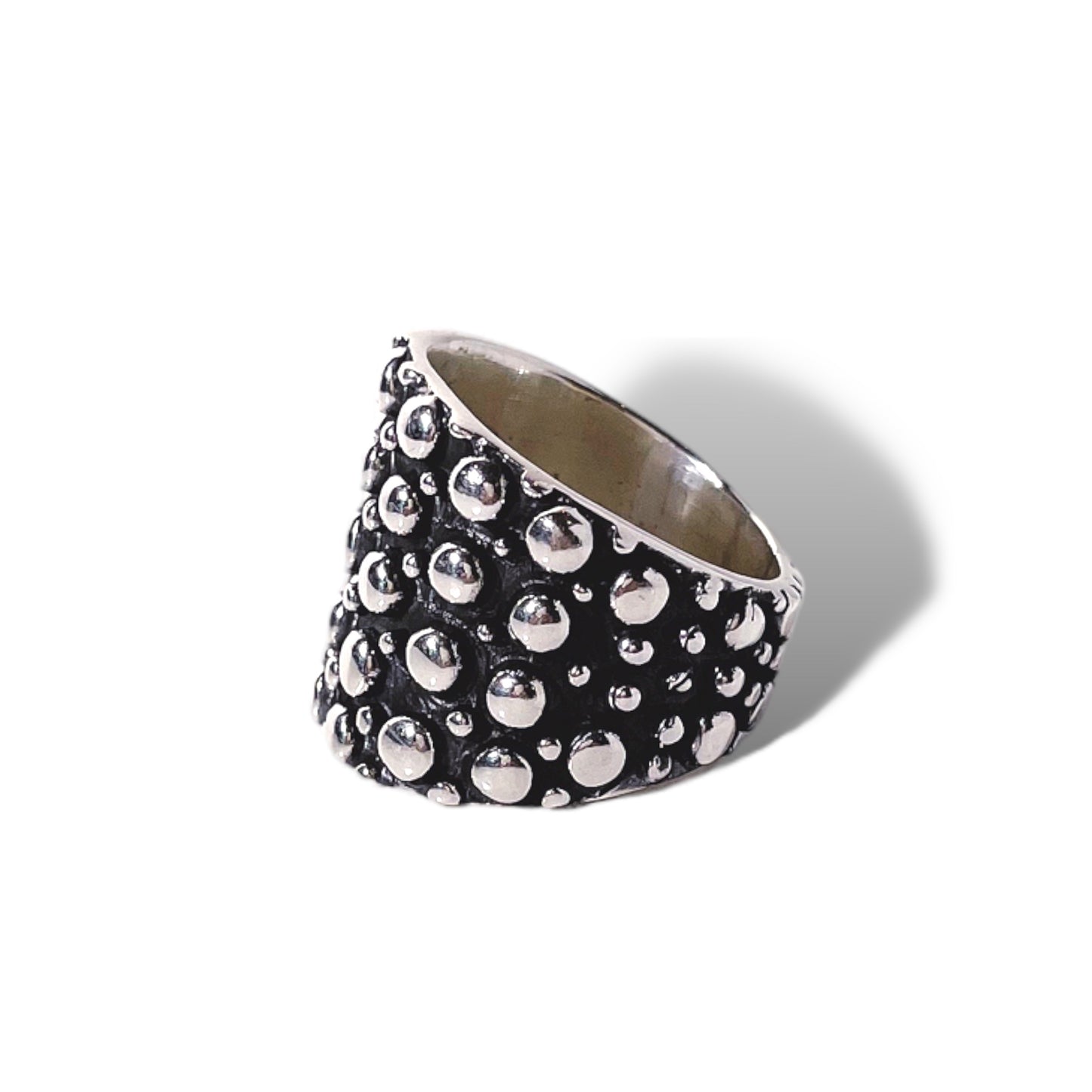 Sterling Silver Ball Ring