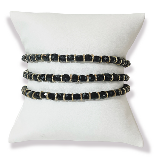 One Onyx Natural Gemstone Bracelet